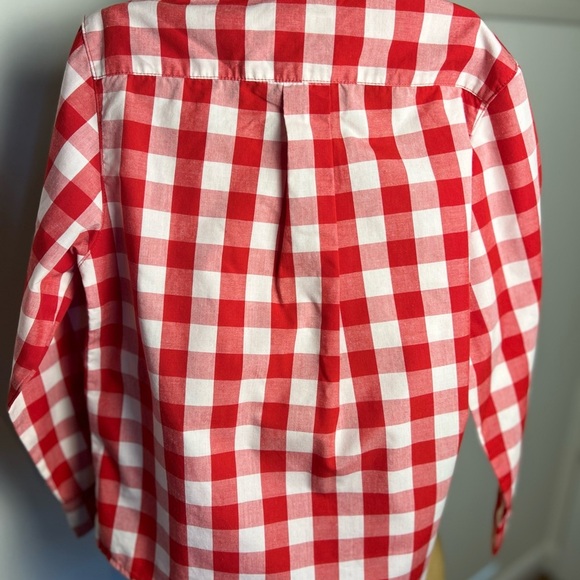 Strawberry shortcake red check Thomas shirt boys 5-6 Picnic check gingham check - Picture 3 of 6